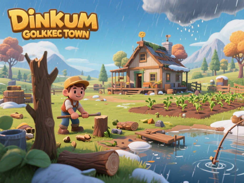 《Dinkum(金垦小镇)》正式推出，体验乡村诗意生活