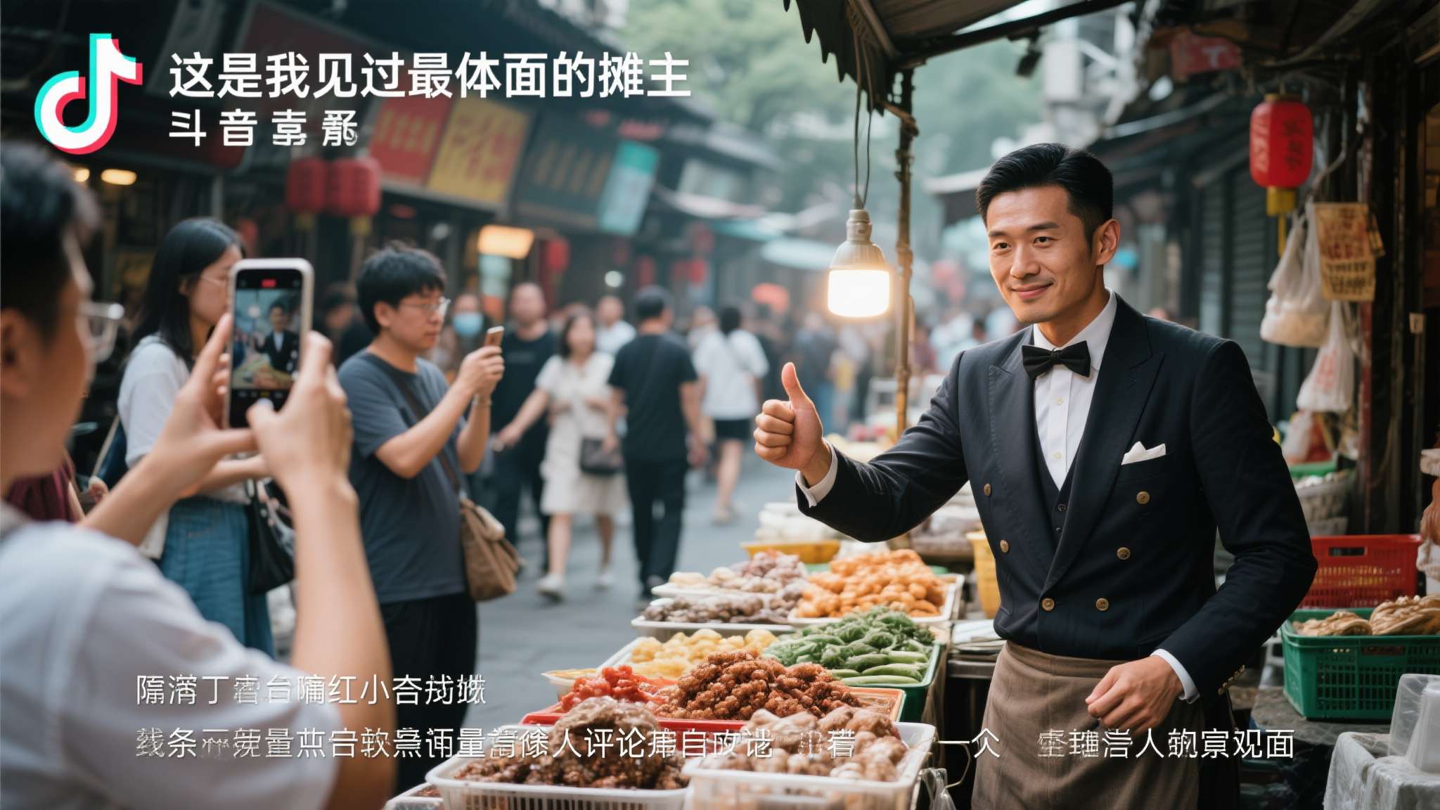 19岁小伙穿西装卖炒饭月入5万 这种强烈的视觉反差,让路过的行人忍不住停下脚步,纷纷拍照上传至短视频平台。很快,